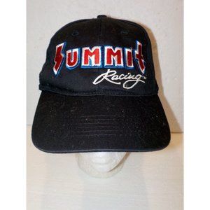 Summit Racing Snapback Embroidered Hat Ball Cap Black OSFA by Seba